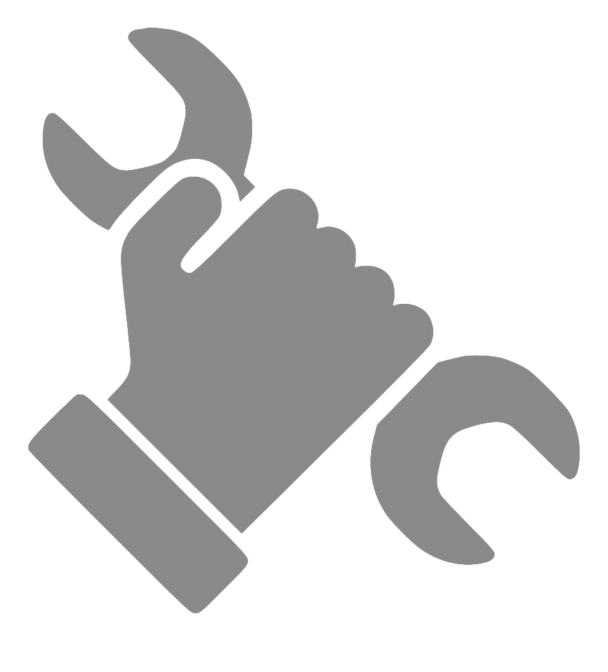 Logo de una casa con herramientas representando al Servicio Técnico Candy Mutxamel